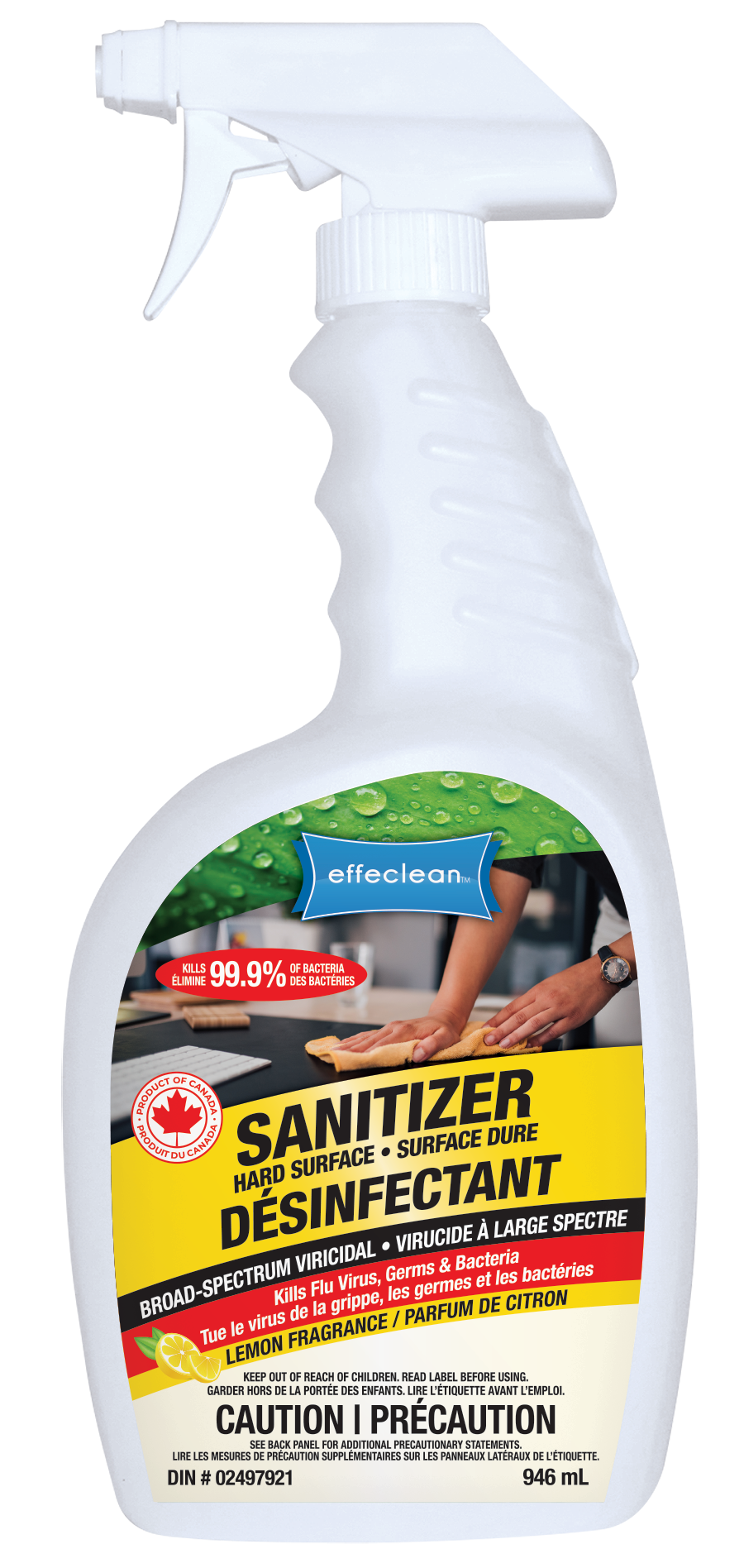 Effeclean Sanitizer - Lemon Scented